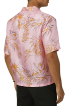 Abstract Palms Bowling Shirt